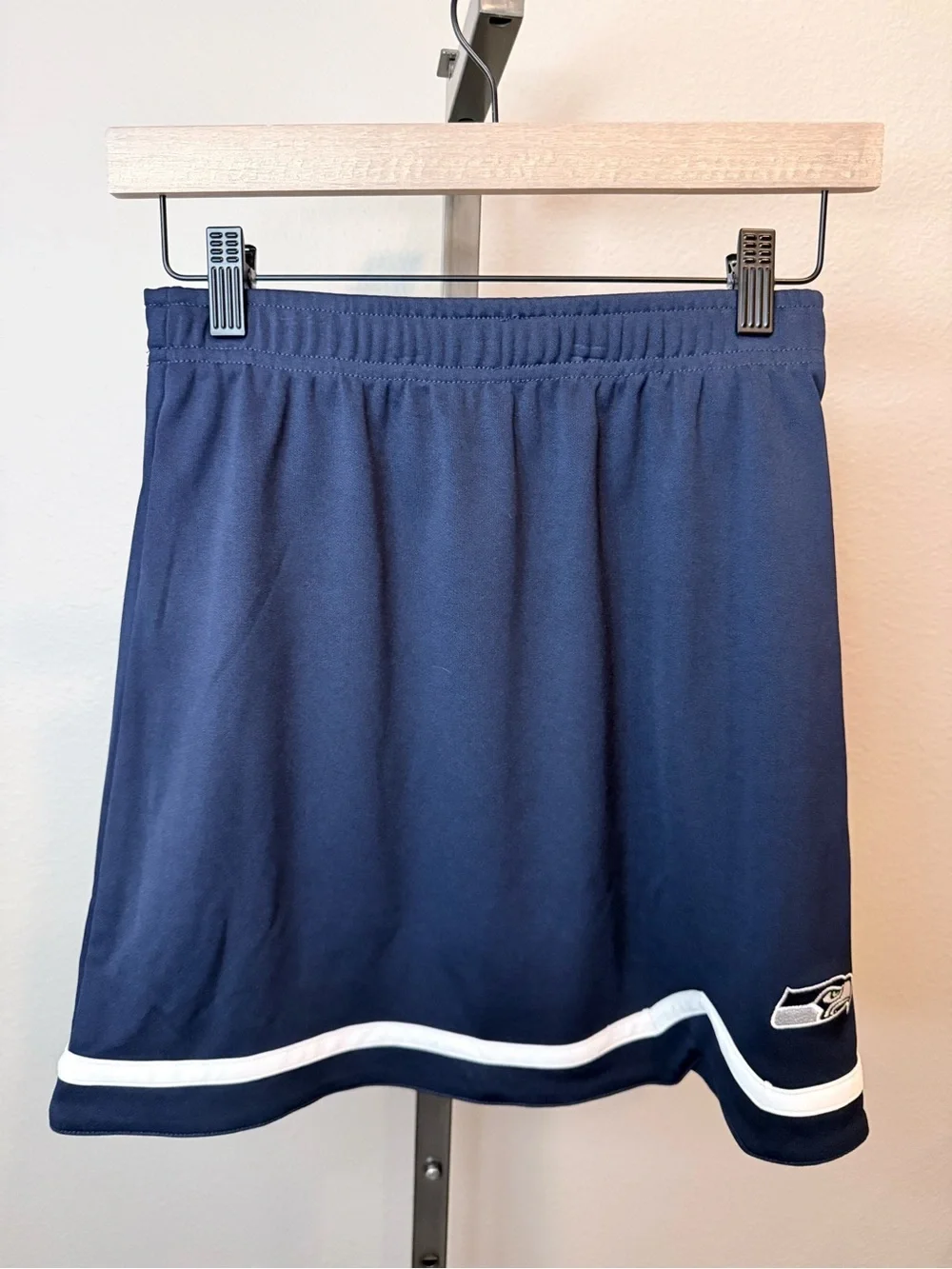 NWT NFL Seattle Seahawks girls size large 14 two piece cheer outfit